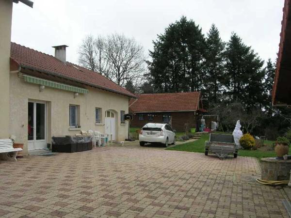 A 8 MINUTES DE LIMOGES SECTEUR ISLE MAGNIFIQUE MAISON PIERRE DE 159 M² 4 CHAMBRES PLUS UN CHALET ET UNE DEPENDANCE