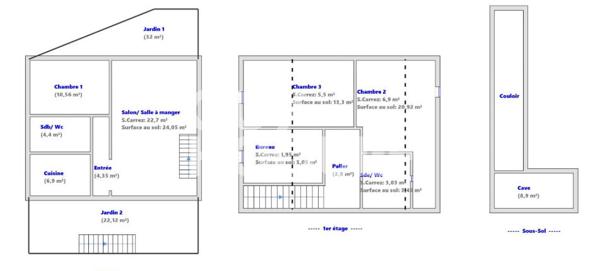 Maison à vendre à Puteaux - 3 chambres, au calme et ensoleillée !