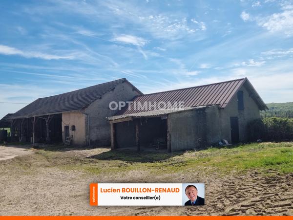 Propriété agricole avec 5 hect de terrain ( prairies) à vendre 7 pièces +dépendances