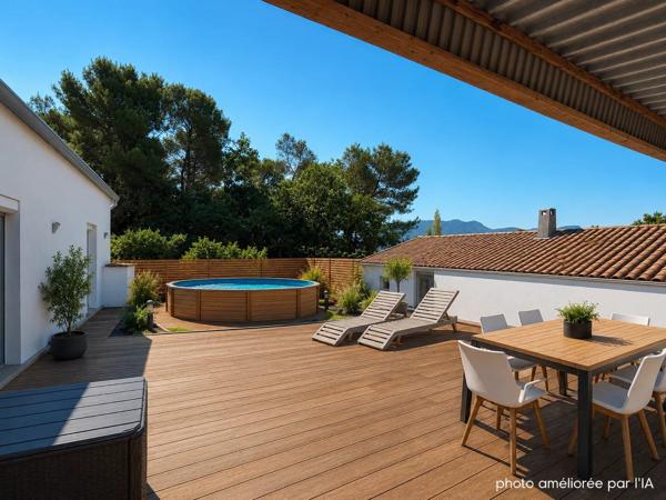 Vente                                                      Maison
                        
                     4 pièces                      105 m2                     à Pourrières