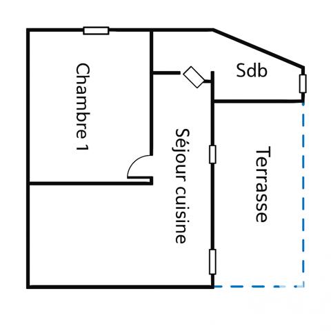 Appartement à vendre 2 pièces 32 m² Bordeaux