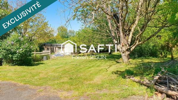 Charmant terrain constructible arboré