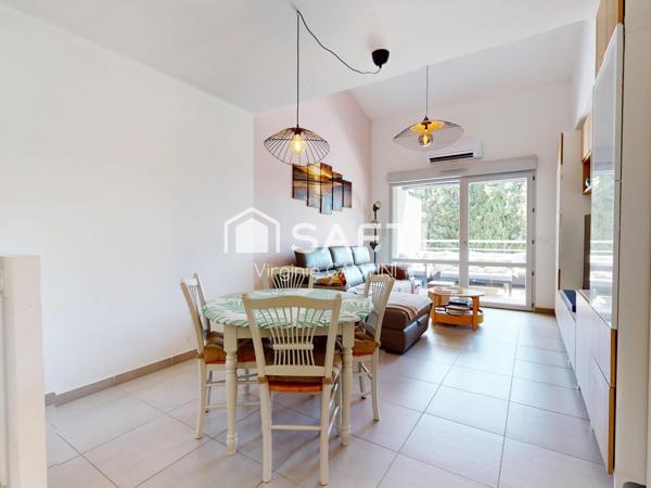 T3 Duplex avec terrasse et double garage