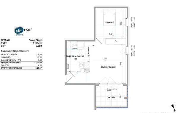 Vente / Appartement T2