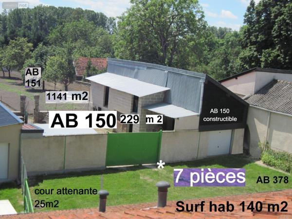 Maison à vendre à Amagne dans les Ardennes (08300), ref : 10315/587