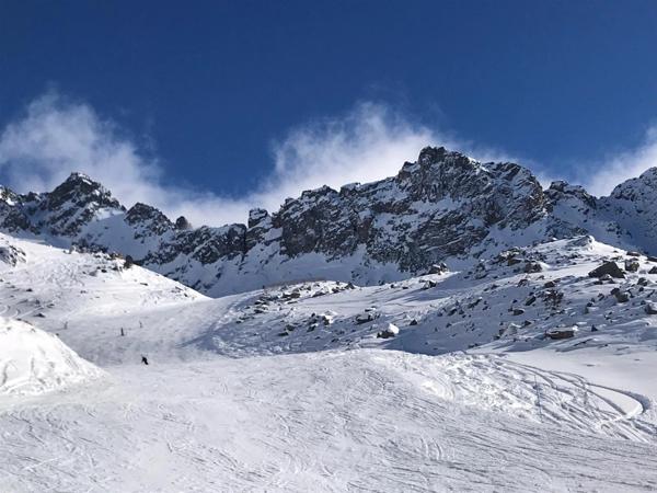 Appartement à vendre 2 pièces LA MONGIE (65) avec un balcon, 2 celliers, 2 casiers à ski, et un Parking extérieur.