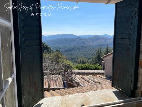 Maison de vacance avec vue imprenable sur les Cévennes