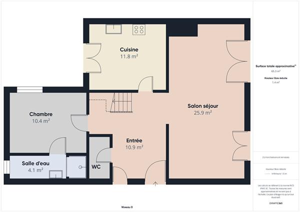 Maison Valence 115 m2 avec 4 chambres et garage