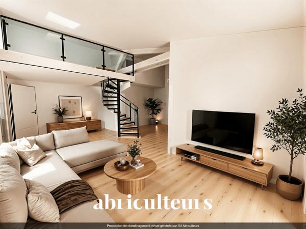 Superbe T3 issu de la rénovation d'une ancienne bergerie en vente à Saint-Cannat (13760)