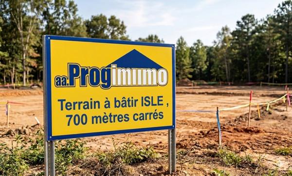 Terrain - 701 m²