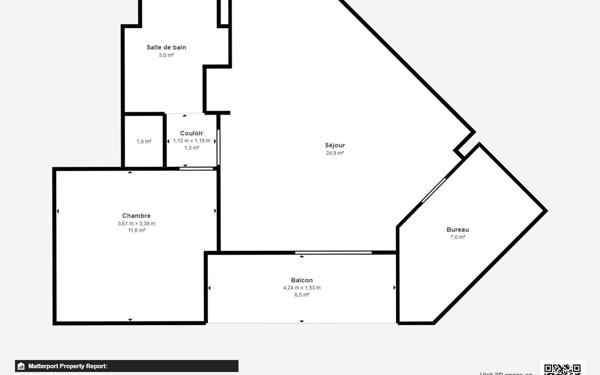 Appartement à louer    2 pièces • 51 m2 Danjoutin