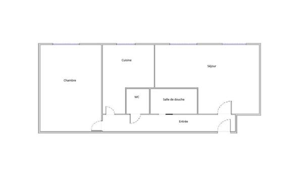 Appartement à vendre    2 pièces • 38,22 m2 Montrouge