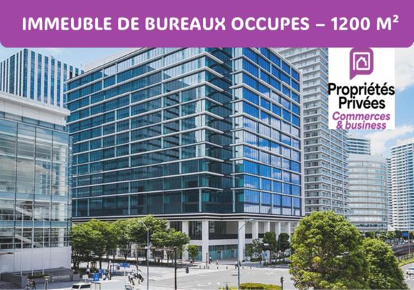 76100 ROUEN -  Immeuble de bureaux 1200 m² Occupés