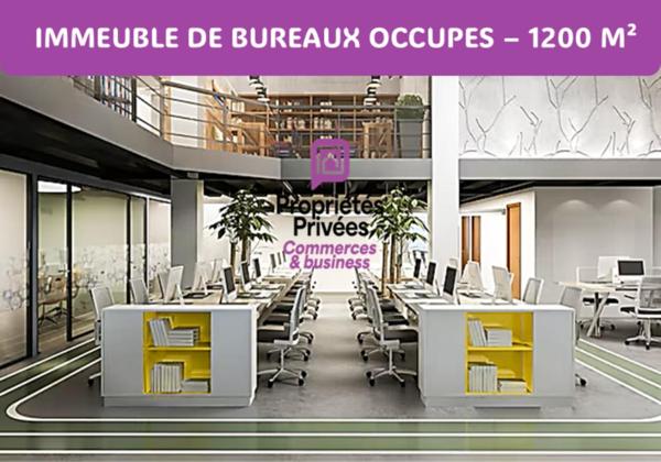 76100 ROUEN -  Immeuble de bureaux 1200 m² Occupés