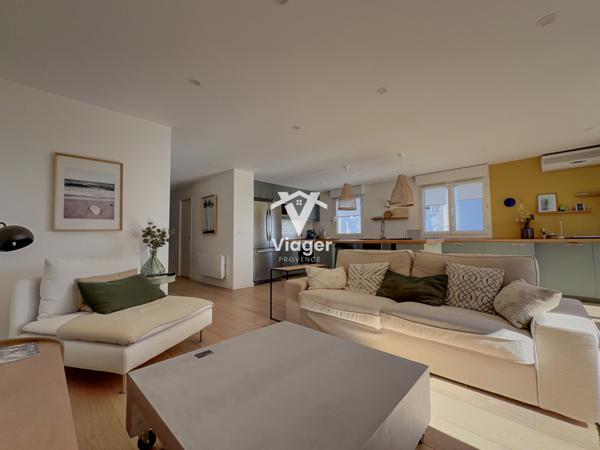 Cannes (06400) VIAGER OCCUPÉ T3 - 87 m2, CANNES