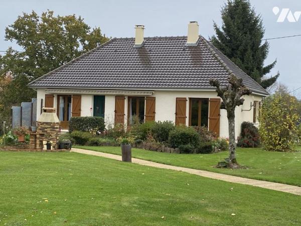 AXE VIRE-CAEN , PAVILLON DE PLAIN -PIED AVEC TERRAIN 