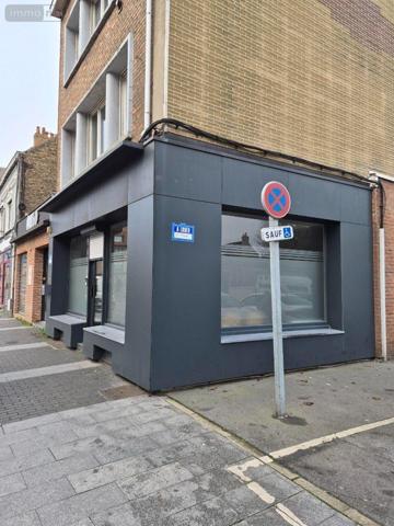 Local commercial à louer à Saint-Pol-sur-Mer dans le Nord (59430), ref : S5416   
CENTRE