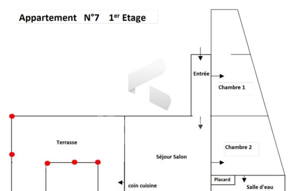 Appartement de 65 m²