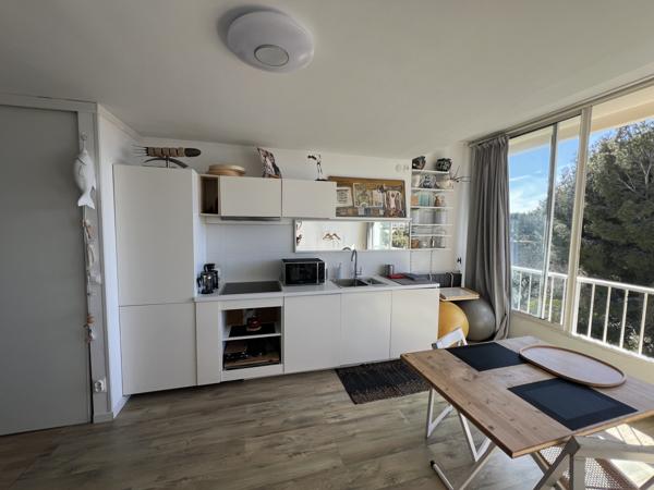 La Ciotat (13600) Mini loft T1/2 MEUBLE de 37 m2 ,superbe vue mer !