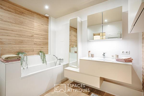 Écrin secret avec terrasse à deux pas du marché