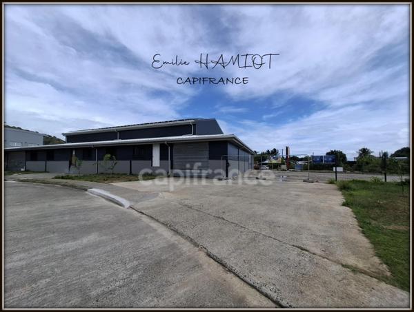 A louer Entrepôt rénové de 1000m² avec bureaux et parking