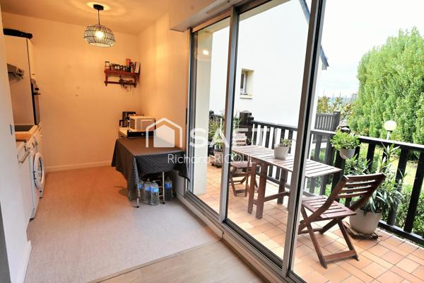 Dans l'éventail. Duplex 53m² - Cheminée - Plage 9' à pied - 2 ch, 2 sdb.