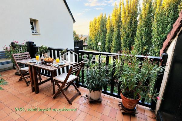 Dans l'éventail. Duplex 53m² - Cheminée - Plage 9' à pied - 2 ch, 2 sdb.