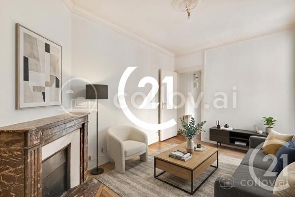 Appartement F2 à vendre  2 pièces - 34,30 m 2   PARIS  - 75019