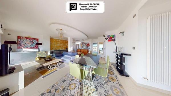 Penthouse 3 pièces 78 m²  - 86 m² de terrasses - Vue mer & Palais des Festivals