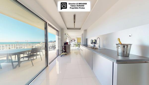 Penthouse 3 pièces 78 m²  - 86 m² de terrasses - Vue mer & Palais des Festivals