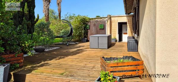 Maison de plain-pied T4, 89 m2 , avec jardin proche école collège et centre-ville ! 🌟