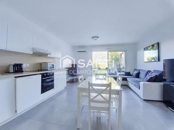 Maison T3 avec jardin et garage ,piscine