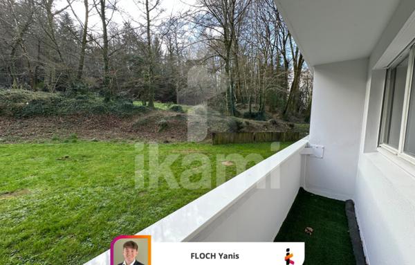 Appartement type T3 avec balcon face au bois de Kergestin