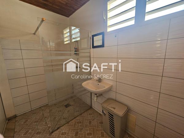 Maison de plain-pied à Les Anses d’Arlet. Proche plage et bourg,