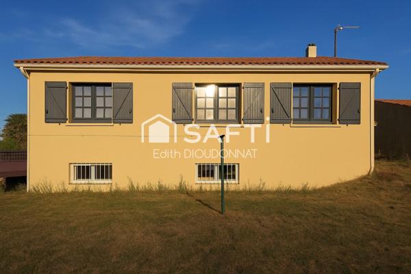 Maison individuelle sur 2 niveaux entièrement rénovée