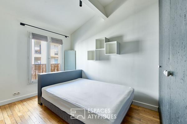 Maison rénovée par architecte avec terrasse proche Halle Pajol