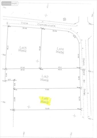 Terrain à Batir à vendre à Allaire dans le Morbihan (56350), ref : 143/325T1