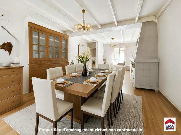 Maison - 105m² - 4 chambres - Jardin avec Terrasse