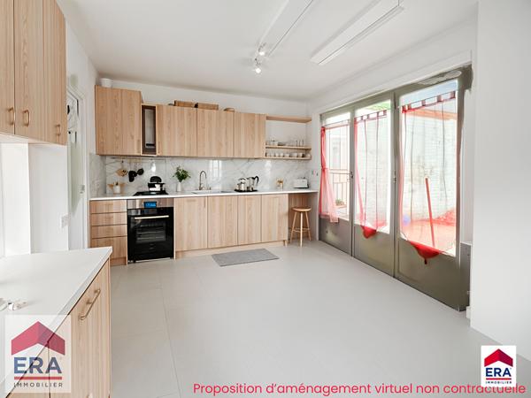 Maison - 105m² - 4 chambres - Jardin avec Terrasse