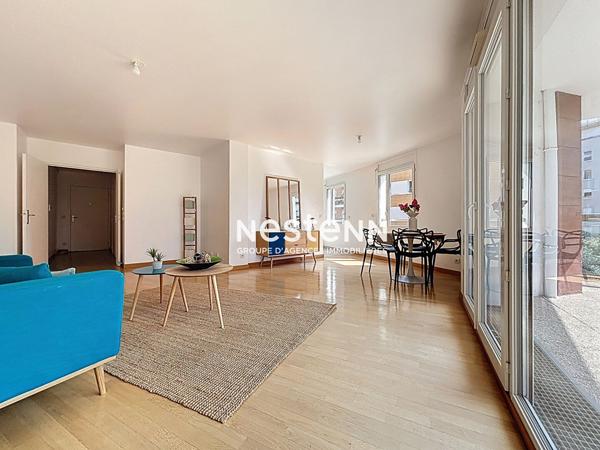 ISSY LES MOULINEAUX - FORT D'ISSY - Vente appartement 4 pièces de 92,10 m² avec un balcon de 10,90 m²