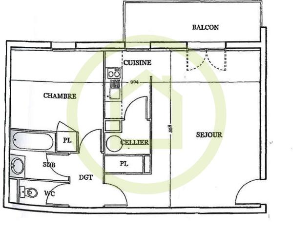 Appartement à CAUDRY (59540)