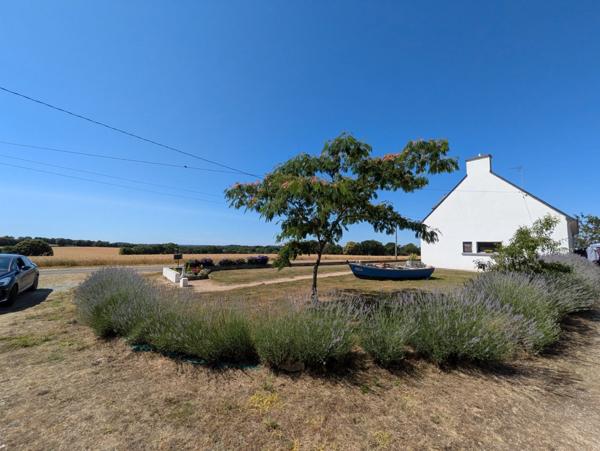 GUERN JOLIE MAISON DE 170M² AVEC VIE DE PLAIN PIED 7 PIECES GARAGE ET ATELIER PARCELLE DE 5150M² ENVIRON