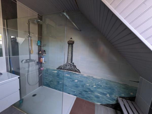 GUERN JOLIE MAISON DE 170M² AVEC VIE DE PLAIN PIED 7 PIECES GARAGE ET ATELIER PARCELLE DE 5150M² ENVIRON