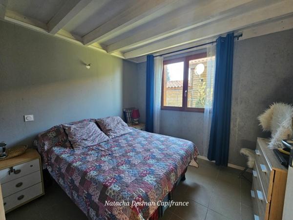 ✨ COUP DE CŒUR – CHALET RÉCENT TYPE 2 AVEC VUE EXCEPTIONNELLE & ACCÈS PRIVÉ PLAGE ✨