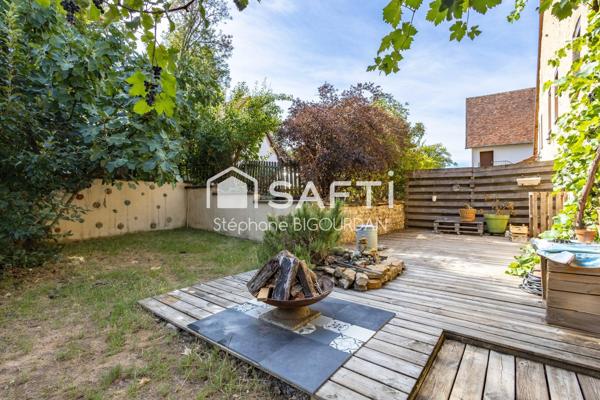 Appartement T5, jardin/terrasse, garage, Ecole-Valentin
