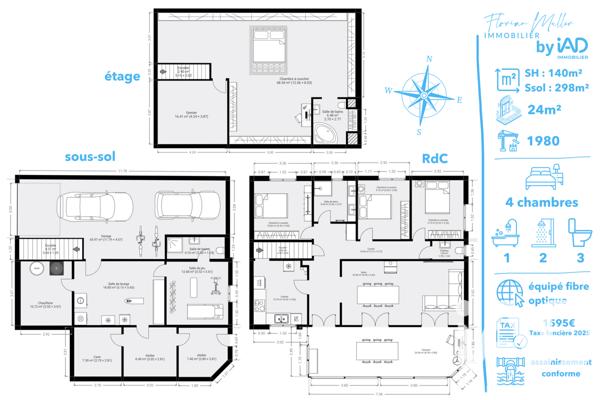 Maison à vendre 6 pièces 140 m² Bethoncourt