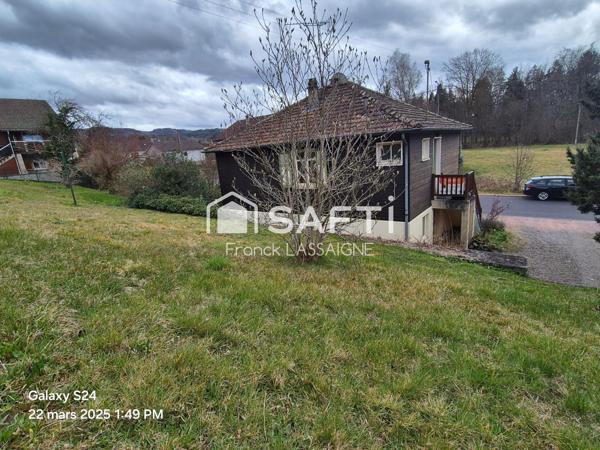 Proche centre ville Chalet 64m² + terrain/garage