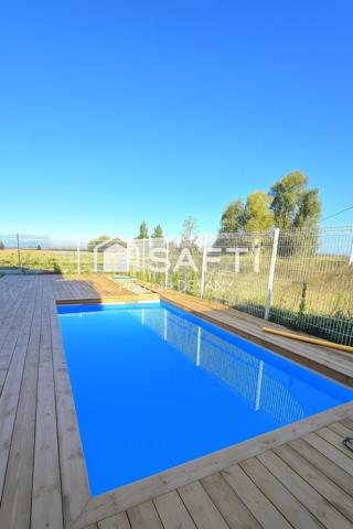 Maison neuve(2024) avec piscine, 108 m² habitables