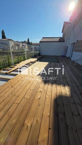 Maison neuve(2024) avec piscine, 108 m² habitables