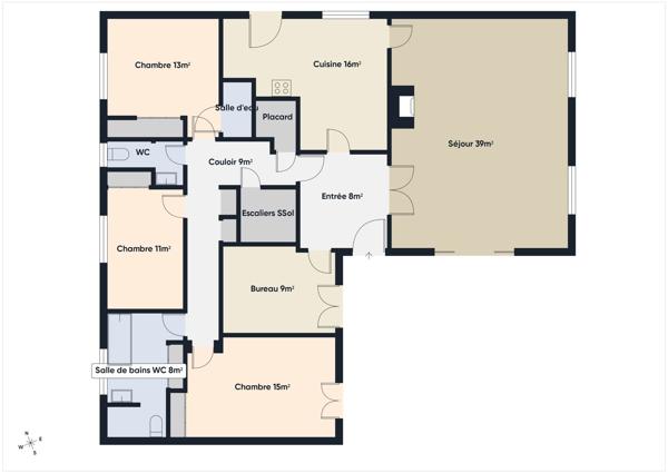 Maison À vendre 6 pièce(s) 135 m²